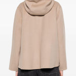 Felpa in lana double roland in beige 's maxmara - donna 