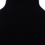 Maglione a collo alto Luke in nero Loulou de saison - donna 