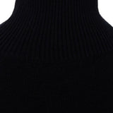 Maglione a collo alto Luke in nero Loulou de saison - donna 