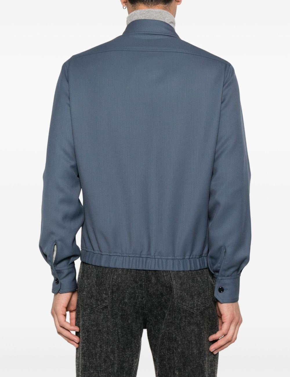 Giacca con tasche in blu Lardini - uomo 