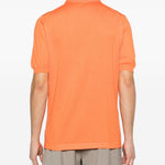Polo con bottoni in arancione Kiton - uomo 