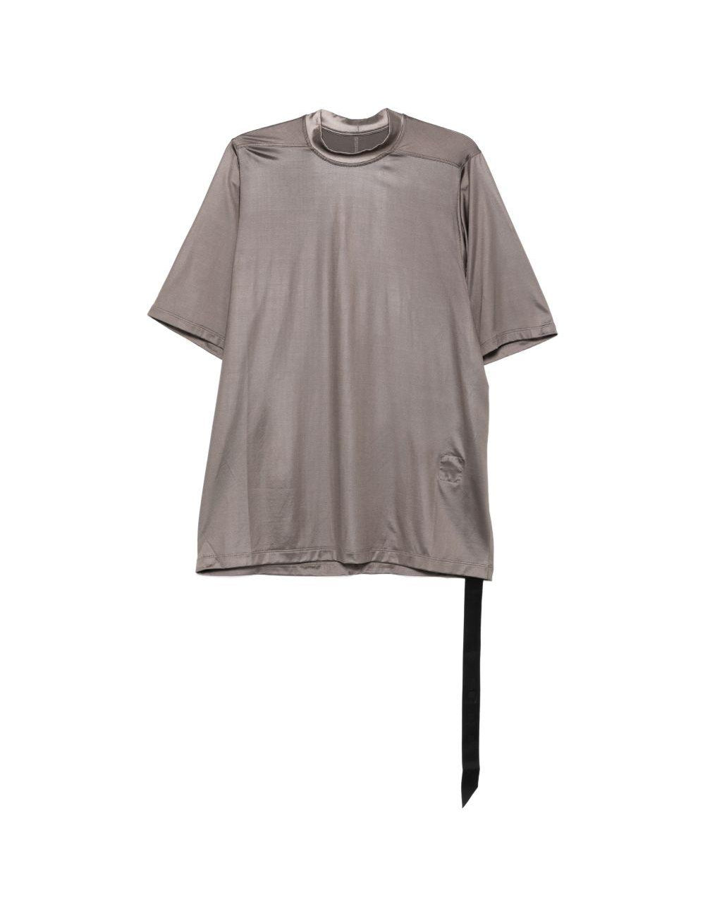 T-shirt a manica corta con nastro in grigio Rick owens drkshdw - donna 