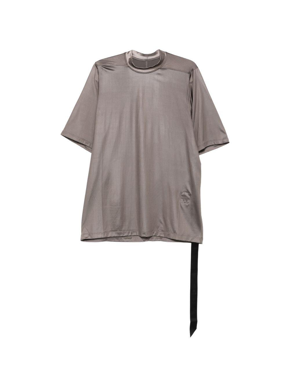 T-shirt a manica corta con nastro in grigio Rick owens drkshdw - donna 