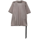 T-shirt a manica corta con nastro in grigio Rick owens drkshdw - donna 