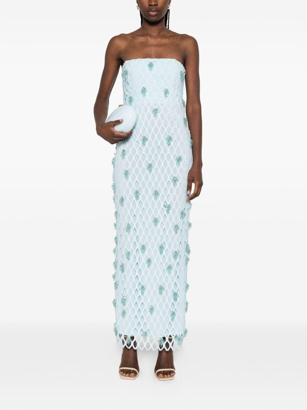 Abito lungo Iridessa in azzurro Simkhai - donna 