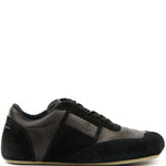 Sneakers con grafica numerica in nero 