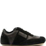 Sneakers con grafica numerica in nero 