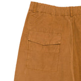 Pantaloni a gamba larga con pieghe in arancione Ymc - uomo 