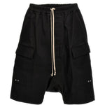 Shorts in cotone nero 