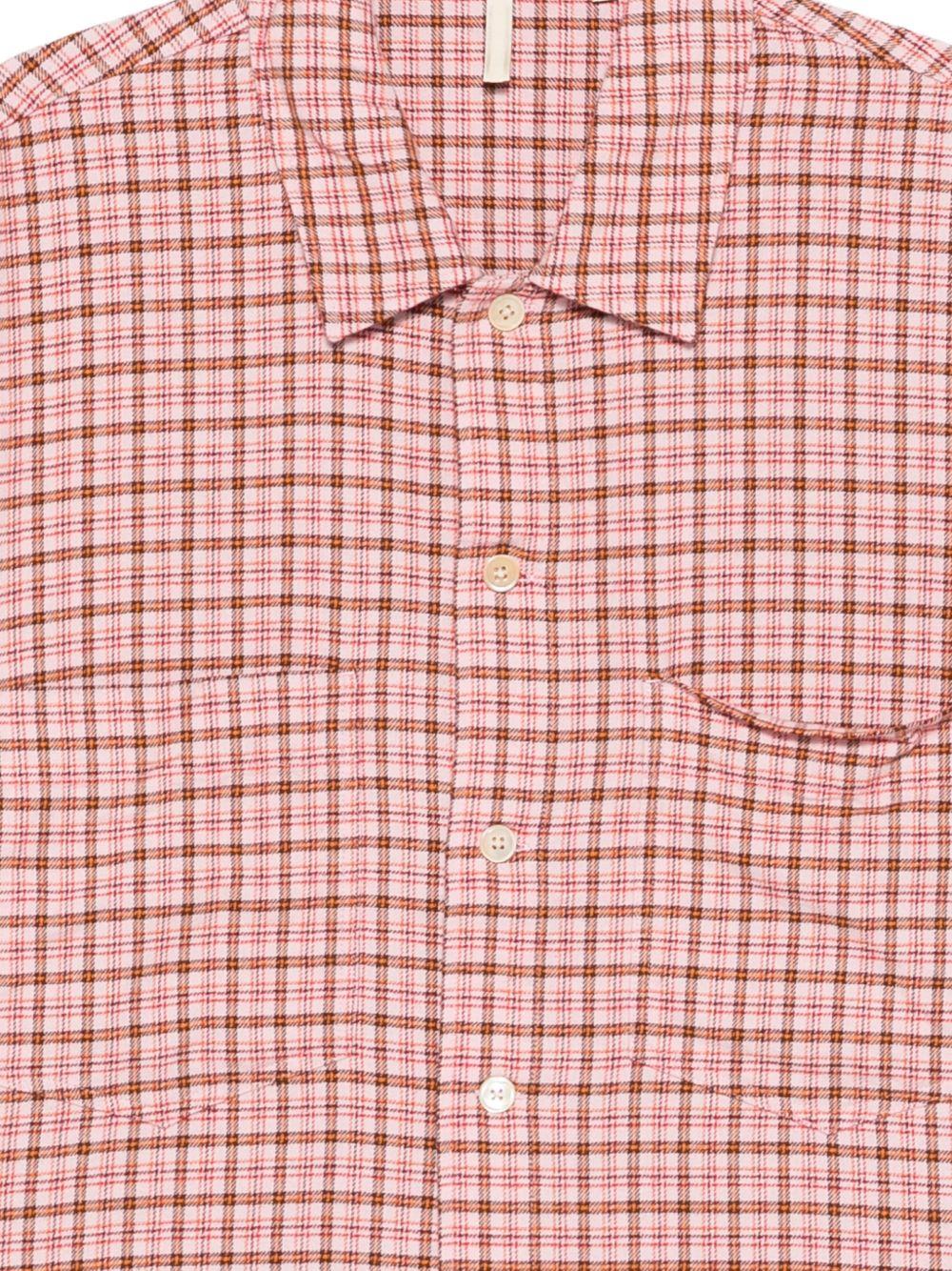 Camicia Adam a quadri in rosa Sunflower - uomo 