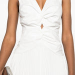Abito midi vivianne in bianco Simkhai - donna 