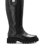 Stivali con fibbia in nero Ganni - donna 