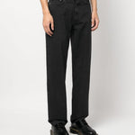 Jeans martin a gamba dritta  in nero - A.P.C  uomo 