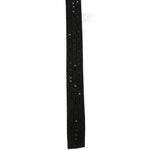 Cravatta con paillettes in nero Antonelli - donna 