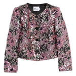 Giacca con paillettes in rosa Self-Portrait - donna 