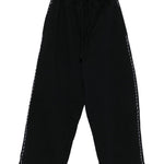 Pantaloni a gamba ampia in nero Glass Cypress - uomo 