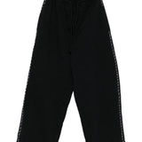 Pantaloni a gamba ampia in nero Glass Cypress - uomo 