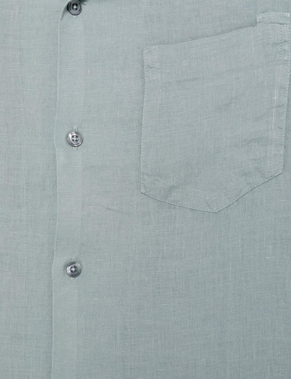 Camicia a maniche corte angelo in blu Frescobol carioca - uomo 