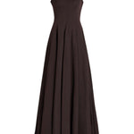 Abito lungo svasato Joy in viola Staud - donna 