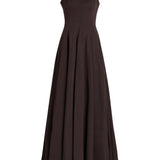 Abito lungo svasato Joy in viola Staud - donna 