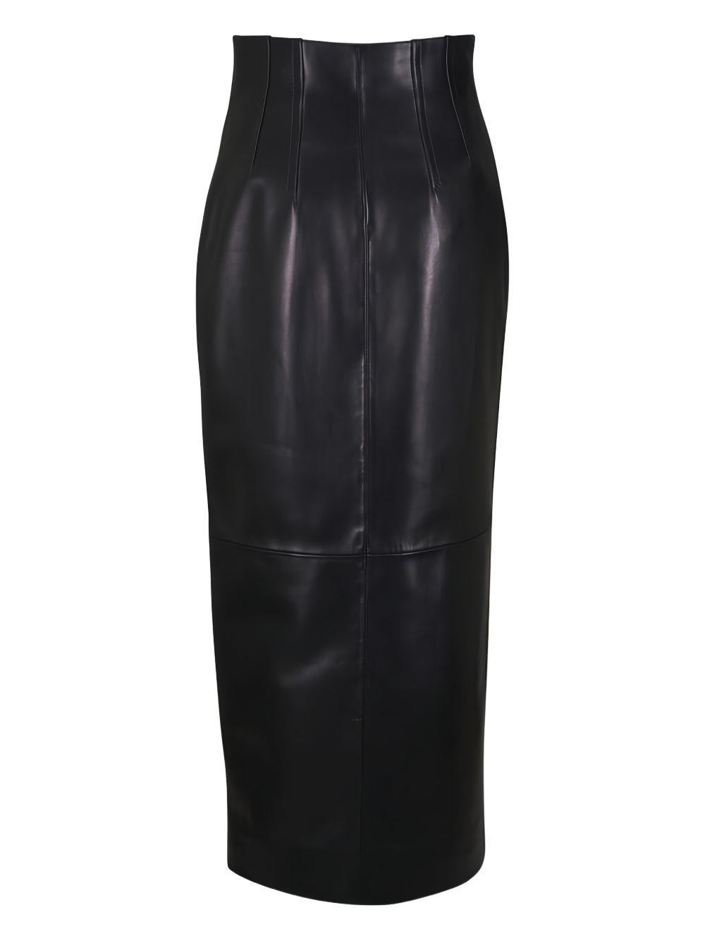Gonna midi Gres in nero Khaite - donna 