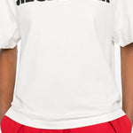 T-shirt con logo in bianco Jil sander - unisex 