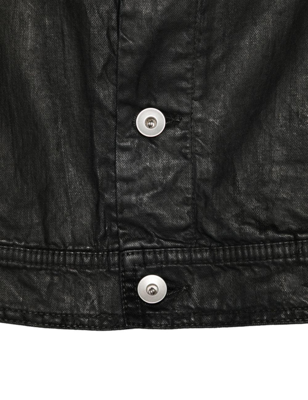 Giacca con frange crop in nero Rick owens drkshdw - donna 
