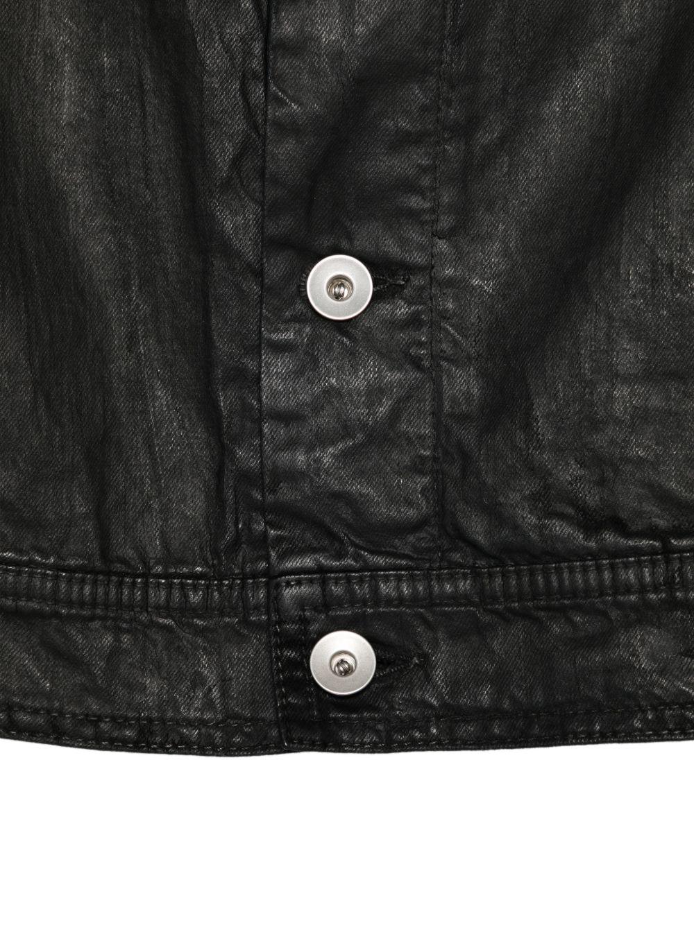 Giacca con frange crop in nero Rick owens drkshdw - donna 