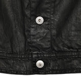 Giacca con frange crop in nero Rick owens drkshdw - donna 