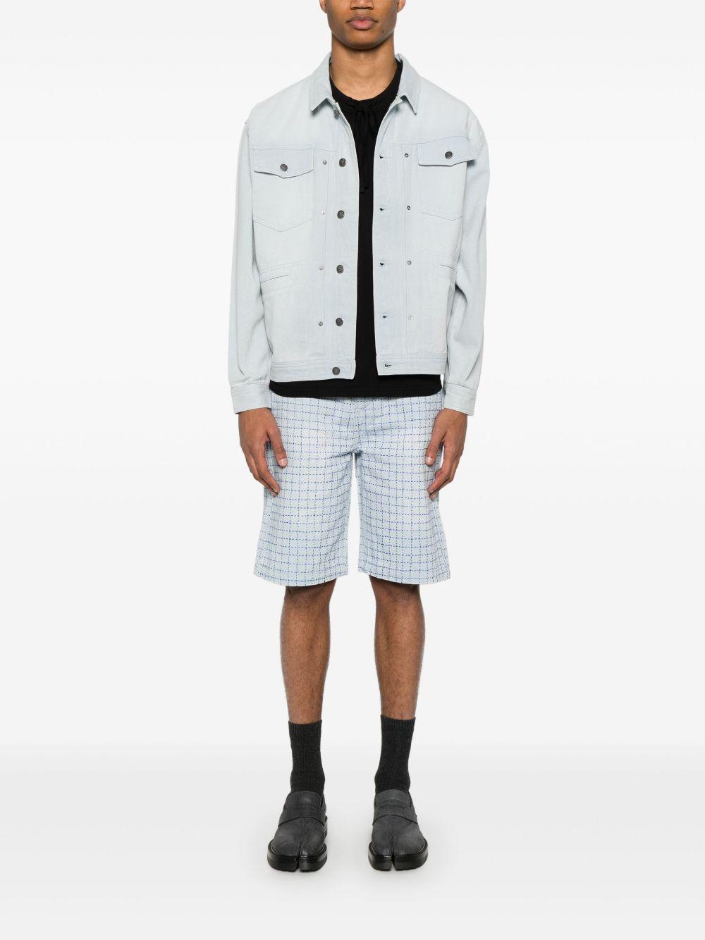 Bermuda in denim azzurro Glass Cypress - uomo 