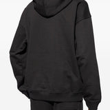 Felpa s-boxt-hood-d in nero Diesel - uomo 