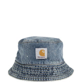 Cappello a pescatore belmar in blu carhartt wip - unisex 