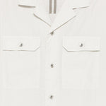 Camicia con tasche in beige Rick owens drkshdw - uomo 