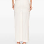 Gonna lunga a tubino in beige Aya Muse - donna 