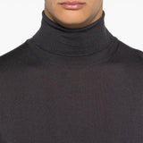Maglione Camio Branco in grigio scuso Barena Venezia - uomo 
