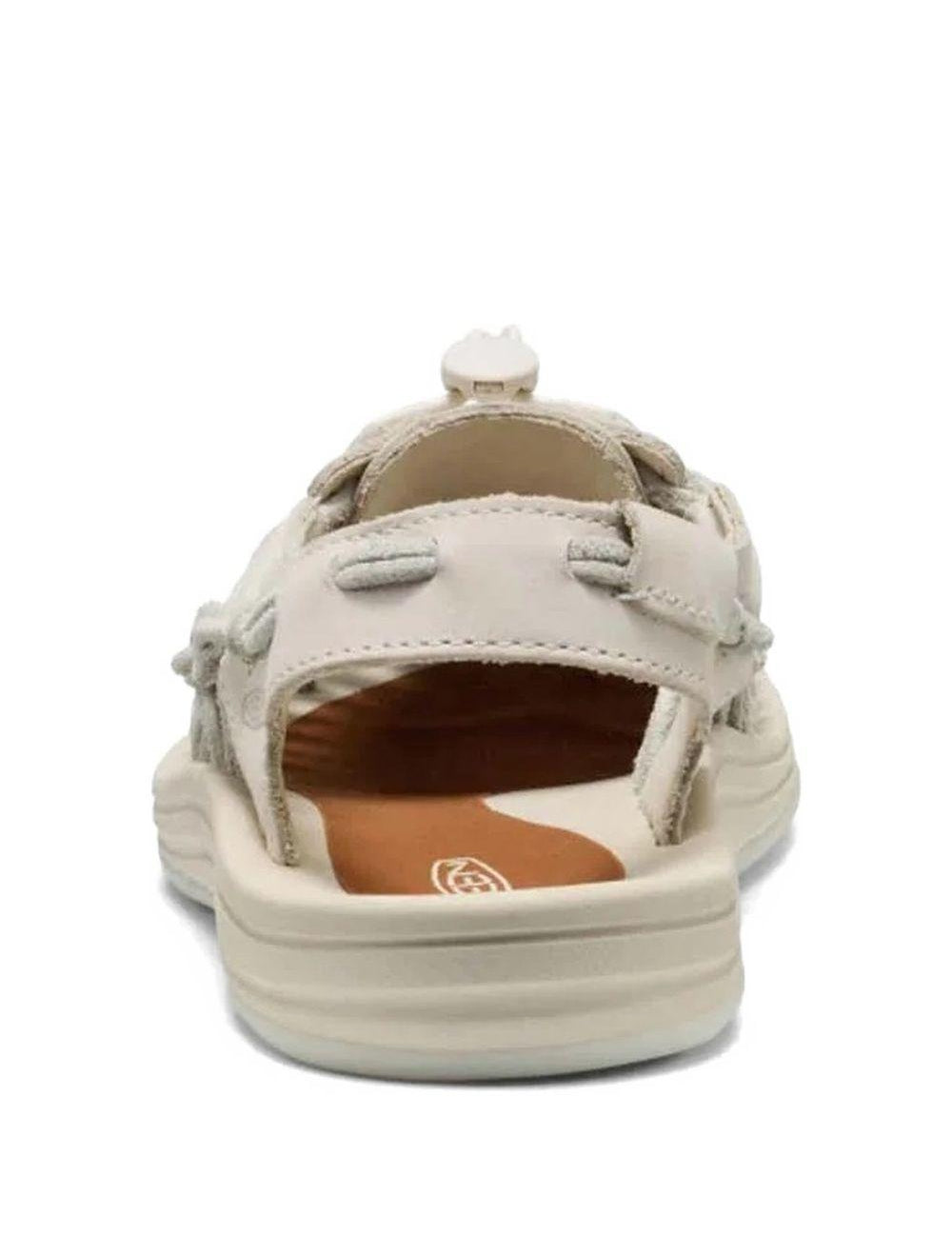 Sandali intrecciati in pelle beige uneek Keen - unisex 
