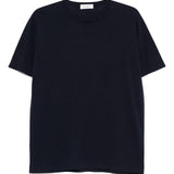 T-shirt in cotone in blu Kangra - uomo 