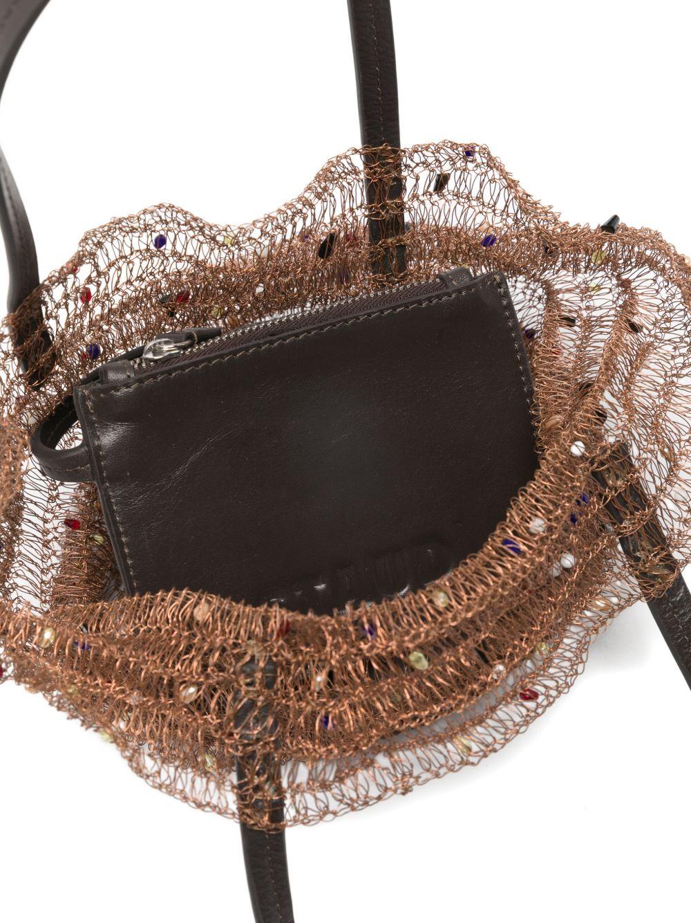 Borsa tote Jewel in ruggine Staud - donna 