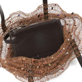 Borsa tote Jewel in ruggine Staud - donna 