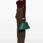Borsa santa croce in verde Dragon diffusion - donna 