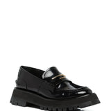 Mocassini Carter con logo in nero Alexander Wang - donna 