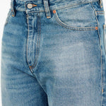Jeans con cinque tasche in blu Mm6 maison margiela - uomo 