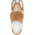 Sneakers basse in pelle 490 in beige Alohas - donna 