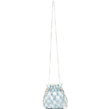 Borsa Selene Capri con cristalli in blu Rosantica - donna<BR/><BR/> 
