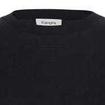 Maglione a girocollo in nero Kangra - uomo 