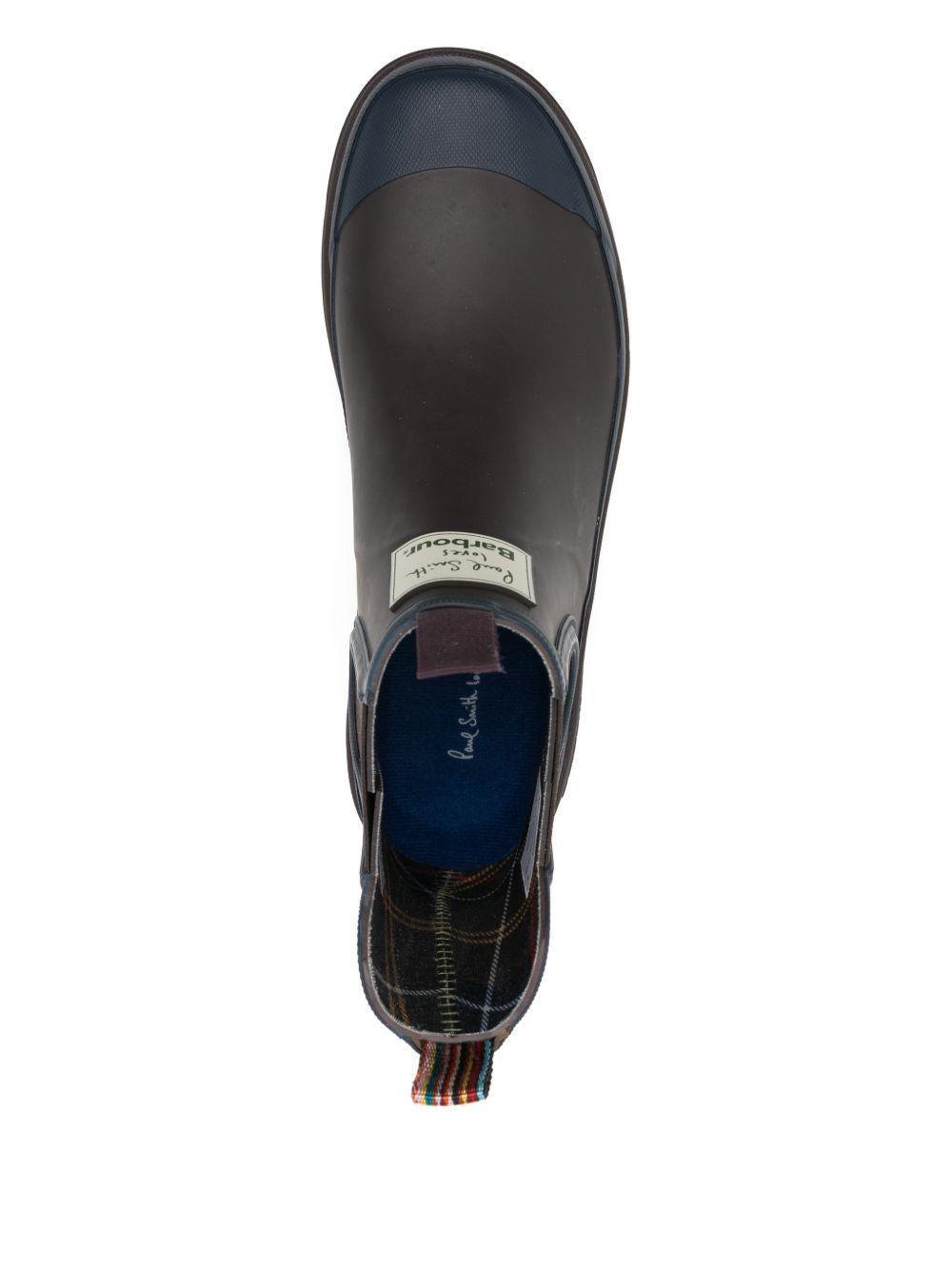 Stivaletti wellington multicolore Barbour x paul smith - donna 