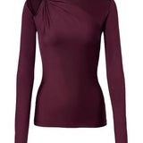 Top a maniche lunghe con dettagli cut-out Victoria Beckham - donna 