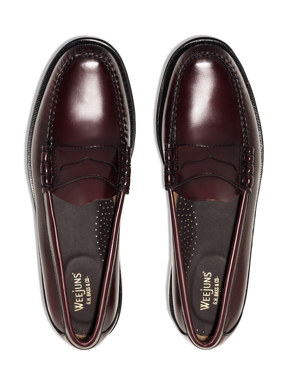 Mocassini Weejuns Larson in bordeaux Gh bass - uomo 