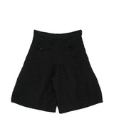 Pantaloncini con passanti per cintura in nero Comme des garcons homme plus - uomo 