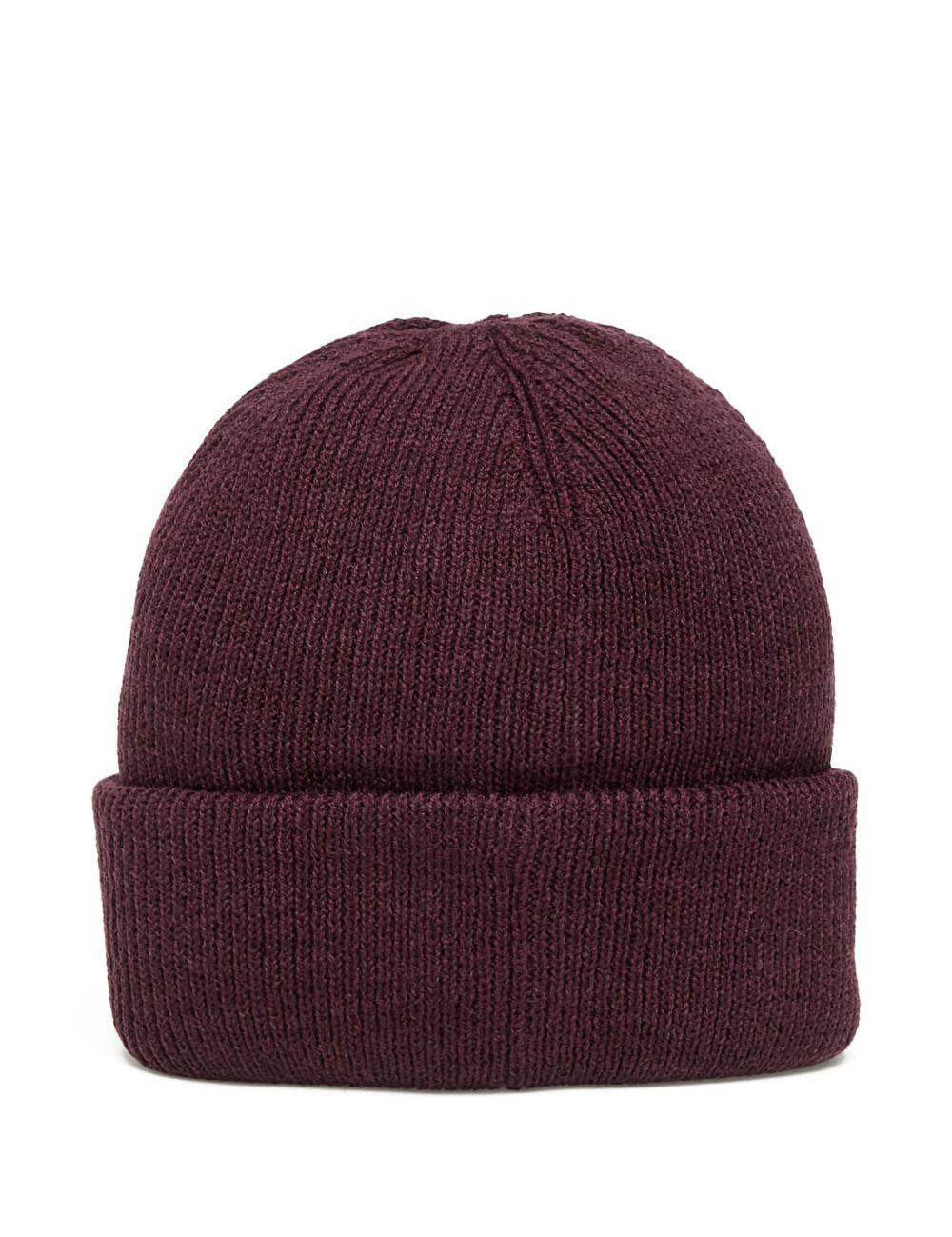 Beanie con logo in bordeaux Y-3 - uomo<BR/> 